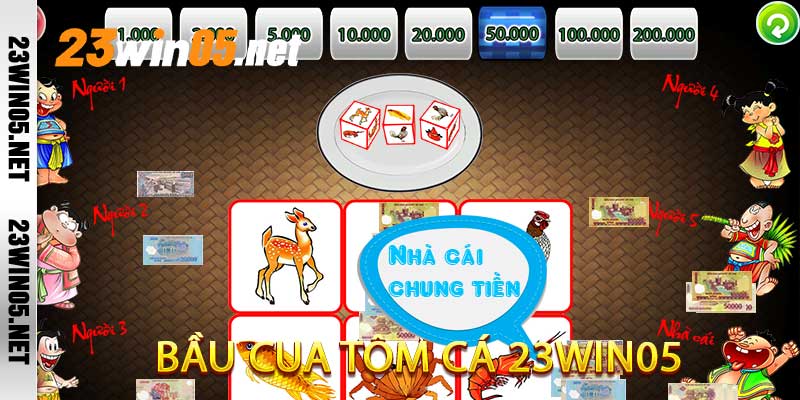 Bầu Cua Tôm Cá 23win05